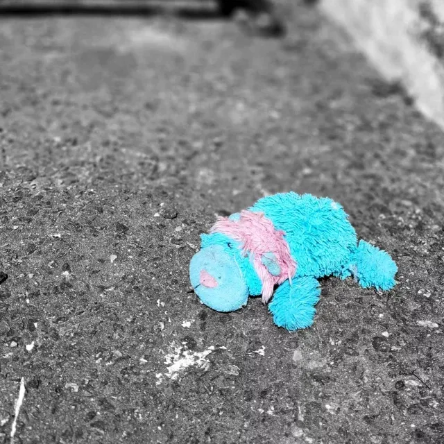 Turquoise hippo with pink hair.... "Oh, how very Brighton!" 😁 This poor little chappy looks worn out and raggedy... think we've all been there! Loving the colours though 😎❤️"A toy's story...no#59" Toys lost or abandoned. Photographed, untouched, as I find them.#art #artphotography #artoftheday #arts #creative #beautiful #photography #picoftheday #photo #creativeartist #creativeart #creativephotography #losttoys #abandonedtoys #forgottentoys #forgottentoystory #blackandwhitephotography #streetphotography #blackandwhitephotograph #blackandwhitephotos #blackandwhiteart #blackandwhitepic #depthoffieldphotography #discardedtoys #missedthebin #seafrontlosttoy #turquoisehippo #raggedyandwornout