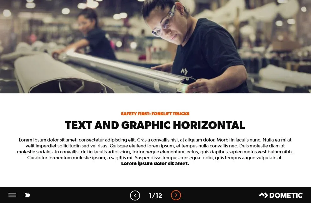 Dometic elearning project page