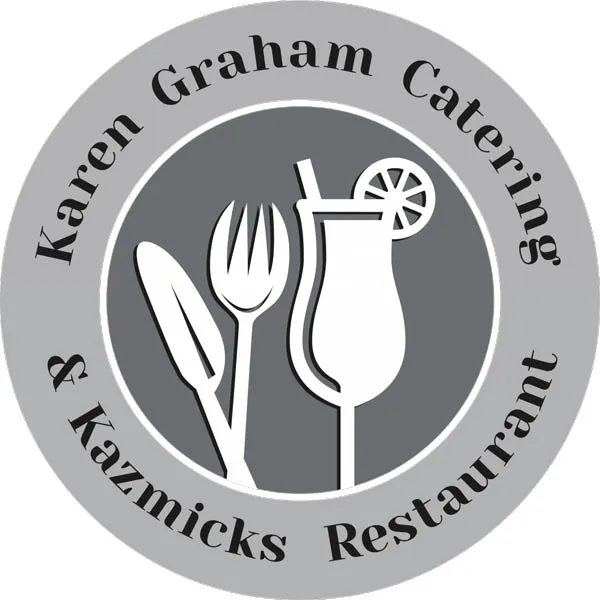 Karen Graham Catering & Kazmicks Restaurant work logo